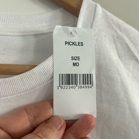 White Pickles Graphic Tee - Picture 4 of 4
